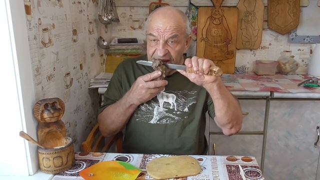 Едим мясо с ножа по ЭВЕНКИЙСКИ