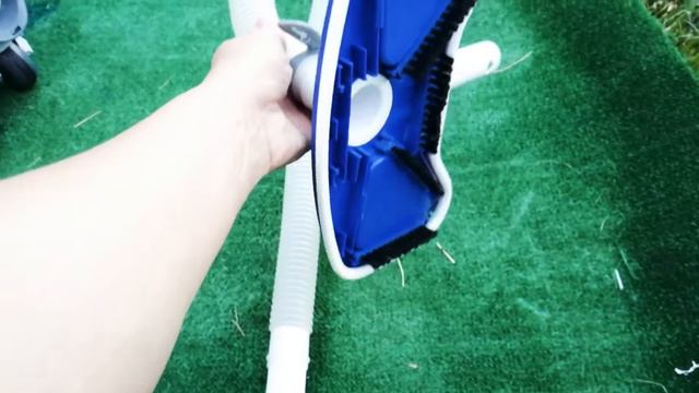 Очистка бассейна. Применение дренажного насоса для очистки. Пылесос Intex и Скиммер Bestway.