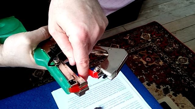 Тапенер / подвязчик. Пошаговая инструкция.