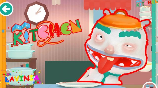 Веселая видео игра Toca Boca! 😱 Toca kitchen приколы Тока Бока! 😉 #tocakitchen #лавиния #токабока