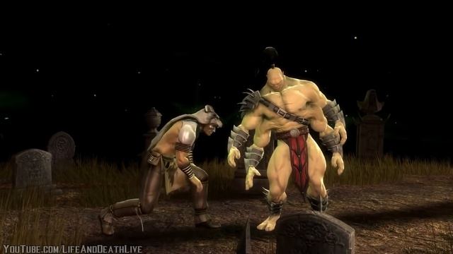 Mortal Kombat 9 Komplete Edition - All Fatalities/Stage Fatalities on Goro (Including Kratos)