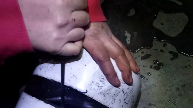 Вскрываем бак обратного осмоса