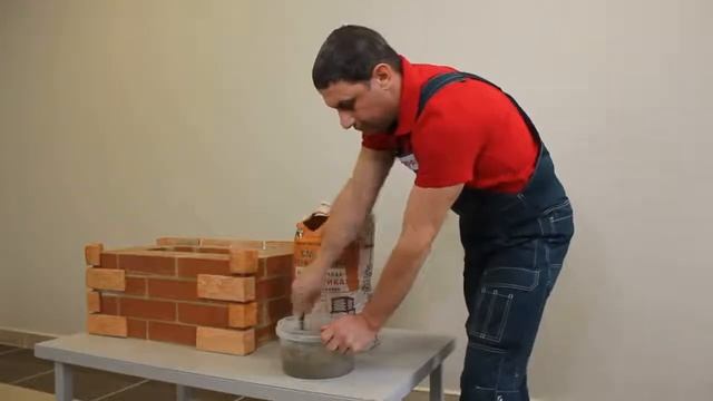 Жаростойкая штукатурная смесь 'ТЕРРАКОТ' Технология применения