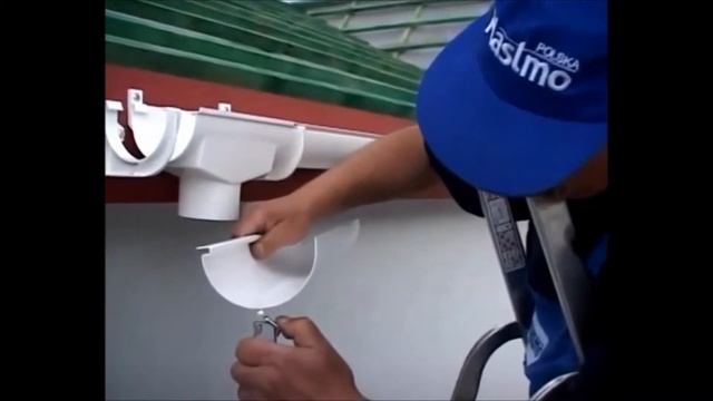 Монтаж водосточной системы PLASTMO