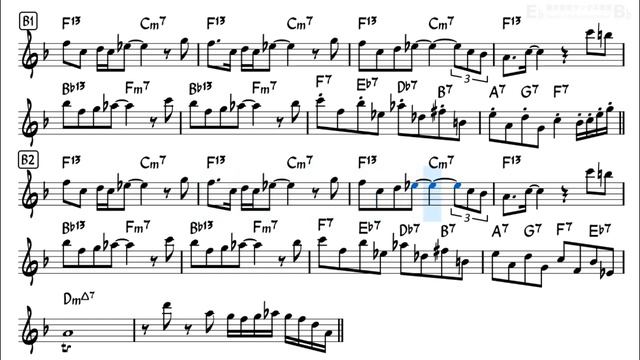 Harlem Nocturne '77 - Backing Track with Sheet Music for Tenor Sax