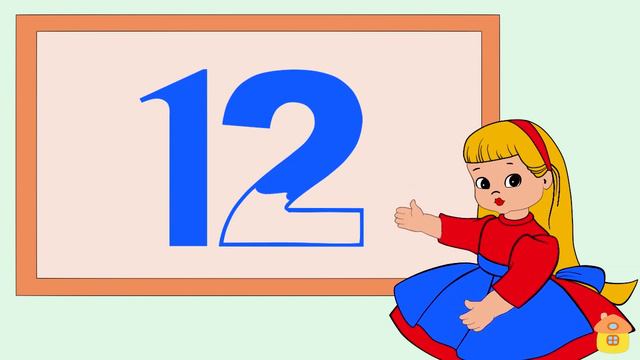 Цифры для детей. Учим цифры от 1 до 20 на английском языке  Учимся считать. Learn numbers up to 20.