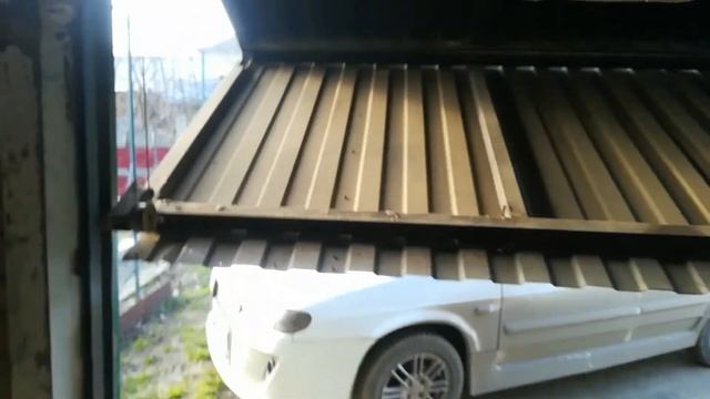 автоматические подъемно складные ворота своими руками ч. 1
