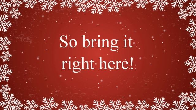 We Wish You a Merry Christmas with Lyrics | Christmas Carol & Song