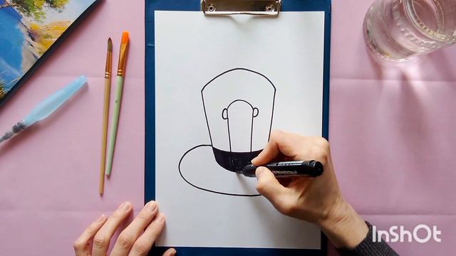 Секретный рисунок. Пошаговое рисование