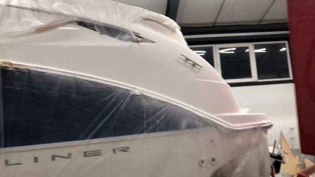 Напыление гелькоута на катер. В разработке "не_скользящие" покрытия для катеров