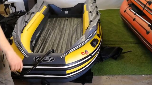 Лодка ПВХ Риф Тритон Скат 370F НДНД