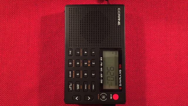 C.Crane CC Skywave 2 Shortwave Radio Daytime MW
