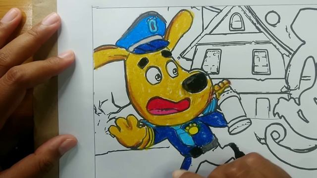 Sheriff Labrador the Haunted House | Sheriff Labrador coloring story