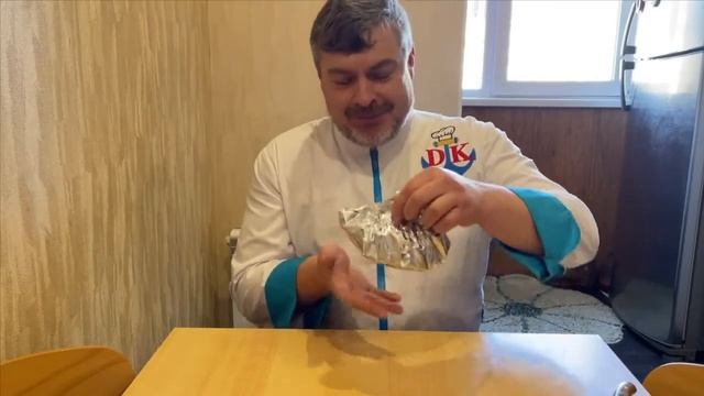 Морской окунь в фольге в духовке!