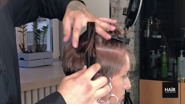 ПИКСИ С КОРОТКОЙ ЧЕЛКОЙ ПОШАГОВО от Hair Constructor.