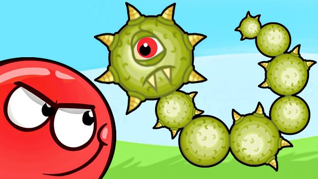 Несносный КРАСНЫЙ ШАР 5. Серия 12. Боссы. Мультик ИГРА Red Ball 5 на Игрули TV.mp4