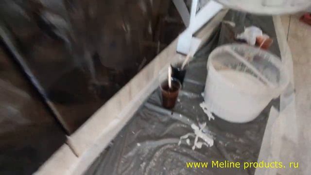Набор №74. Столешница из ДСП и эпоксидной смолы Metally epoxy свими руками.