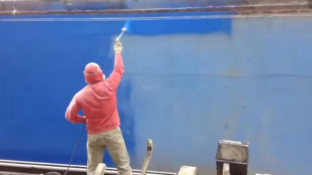 Безвоздушная покраска металлоконструкций