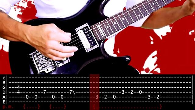 Metallica - Seek And Destroy (Табулатура) Guitar Tutorial TABS