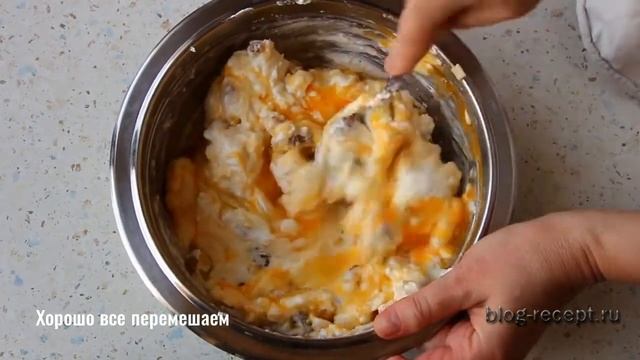 Вкусные СЫРНИКИ с ИЗЮМОМ и БАНАНОМ