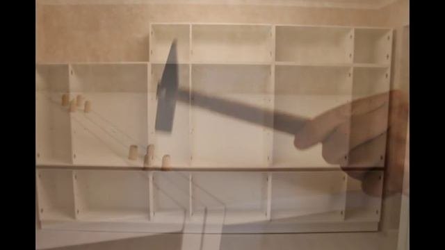Шкаф библиотека, фото отчет построения и секреты встроенного монтажа