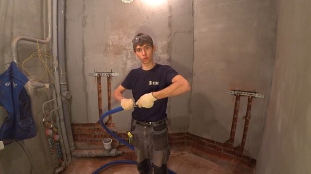 Разводка труб в ванной. Своими руками. Ремонт ванной комнаты.
