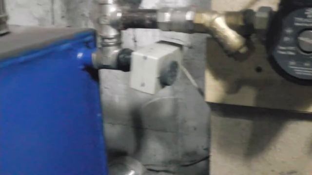 Отопление Гаража, Дровяная Печь с приваренным Водяным Контуром