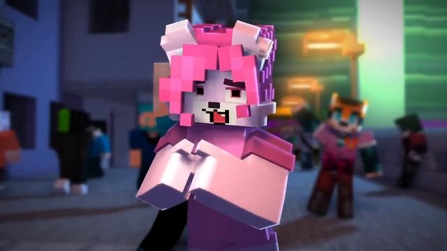 [3D] ? БИСКАС - Ту и Ту (Minecraft Music Video)