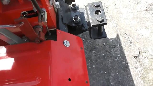 Доработка адаптера для  мотоблока.Устранение косяков.