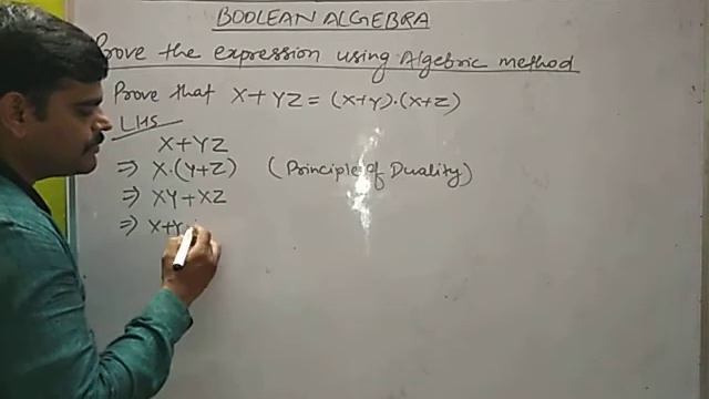 17# Boolean Algebra(Prove the Expression using Algebraic method)