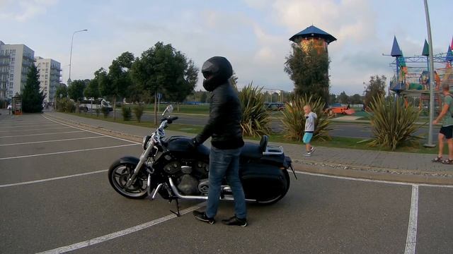 Обзор HARLEY DAVIDSON V-ROD - Замер 0-100 км/ч