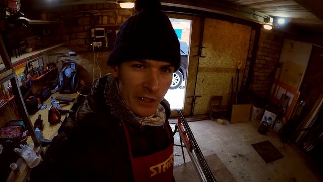 ВЕЧЕРНЯЯ ЛЫЖНАЯ ГОНКА, готовлю лыжи ПОРОШКОМ