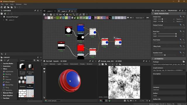 Substance Designer 2D and 3D Views | Lesson 5 | Chapter 1 | Substance Designer 2021 Essential Serie