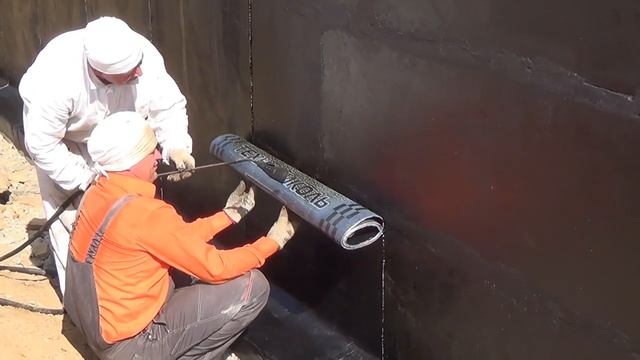 СТРОИМ ДОМ ЧАСТЬ 8 Гидроизоляция фундамента