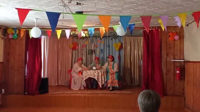 "Три девицы" сценка на День села