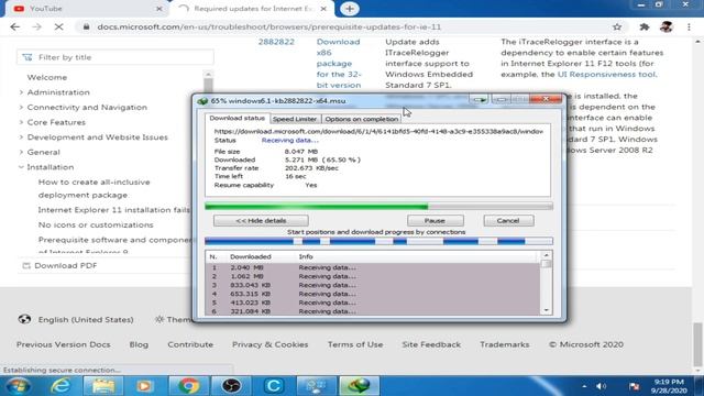 internet explorer 11 not installing on windows 7 how to fix it