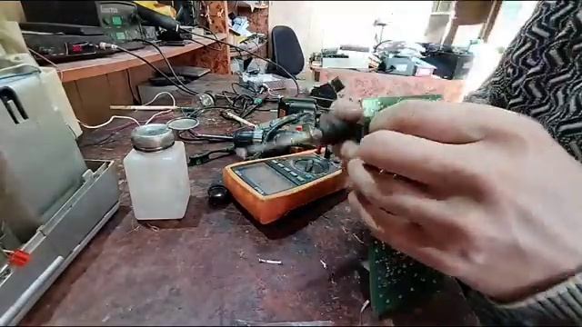 ремонт инверторной микроволновки Panasonic (проблемы с мозгами)