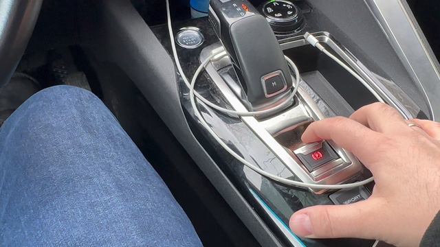 Отключение функции автоматический электронный ручник на Пежо / Peugeot 3008