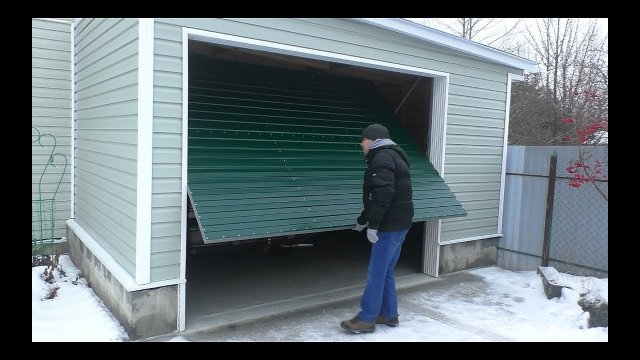 Подъемные ворота своими руками, подробный отчёт - ( ЧАСТЬ - 2 ).