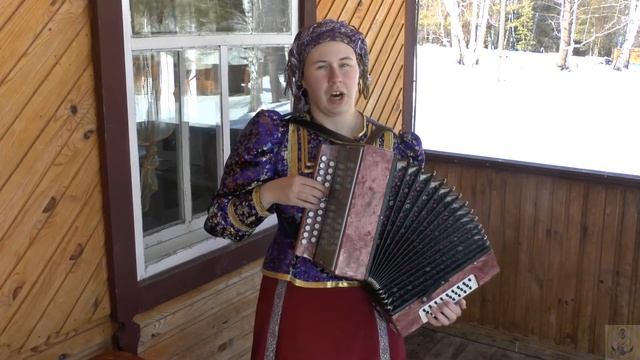 София Горбунова. Частушки.  (Сеял репу – не взошла).