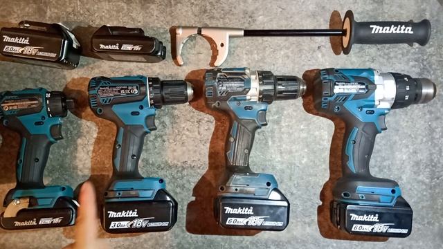 MAKITA шуруповерты бесщеточные для каких задач в какой комплектации брать  с ударом или без - ликбе