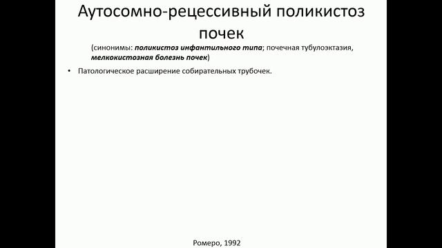 ЭХОСТРУКТУРНЫЕ ИЗМЕНЕНИЯ ПОЧЕК. Часть 2.