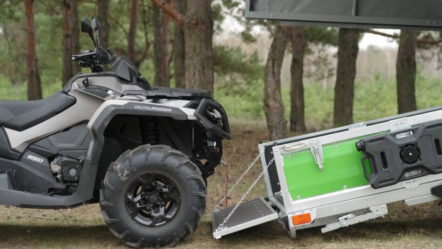 Легковой прицеп Voyage. Подробный видеообзор!