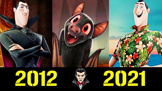 Граф Дракула - Эволюция (2012 - 2021) ! Драк из "Монстры на Каникулах" !