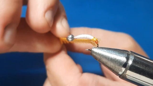 Мушка из органзы на хариусу и ленка!!!