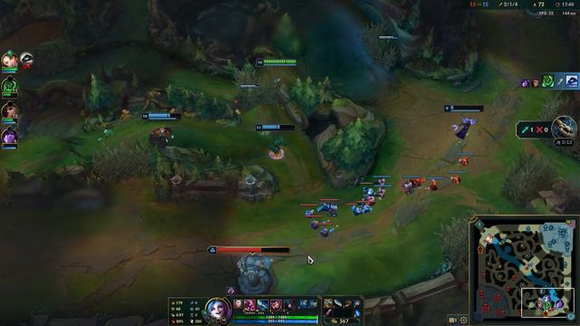 Jinx Script Gameplay - League of Legends (PENTAKILL! Full Gameplay)