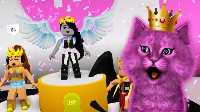 ПОКАЗ МОД в РОБЛОКС САМЫЙ МОДНЫЙ КОТЕНОК АБИ ЗАНЯЛ ПЕРВОЕ МЕСТО roblox Fashion Frenzy #58