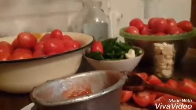 Готовлю приправу огонек на зиму