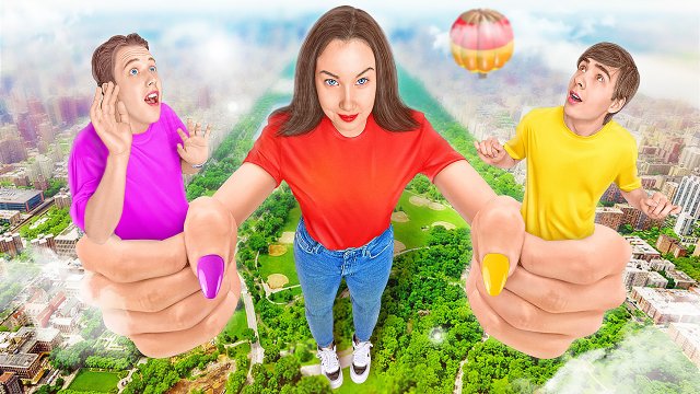 Попали В Самый Маленький Город в Мире ! // Луномосик