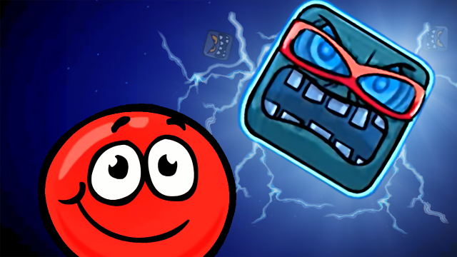 КРАСНЫЙ ШАРИК против чёрного квадрата ЧАСТЬ #8 игра Red Ball 4 на канале Мистер Игрушкин